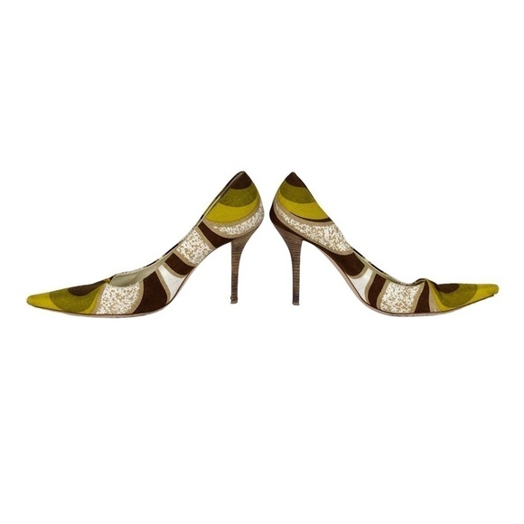 Miu Miu Pointed Toe Pumps - Picture 4 of 13
